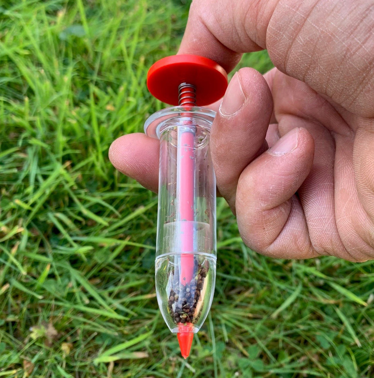 Hand Held Seed Dispenser