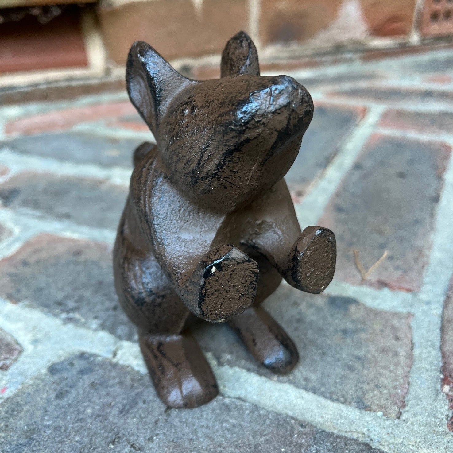 Cast Iron Mouse Decorative Doorstop or Bookend