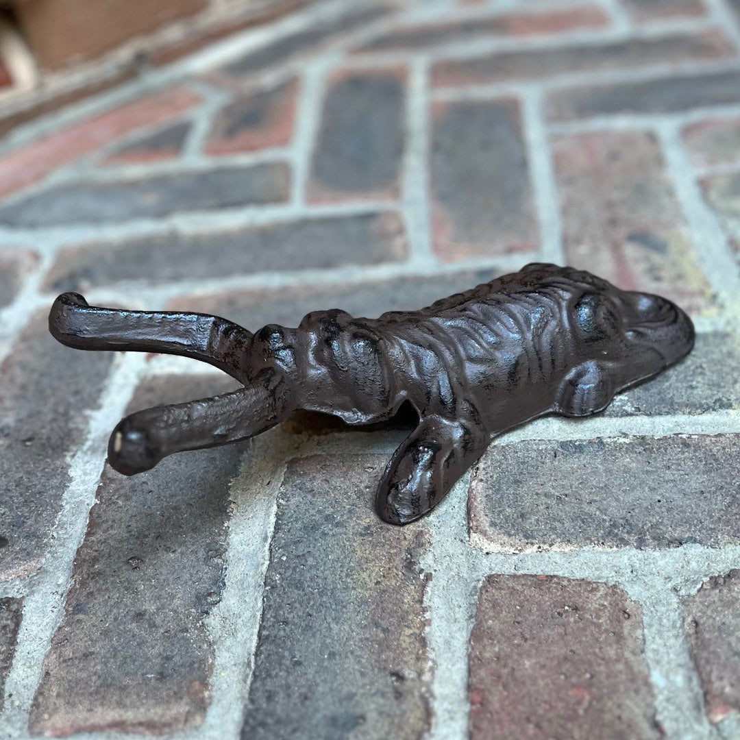 Cast Iron Dog Shape Boot Jack Vintage Wellington Boot Remover (Set of 2)
