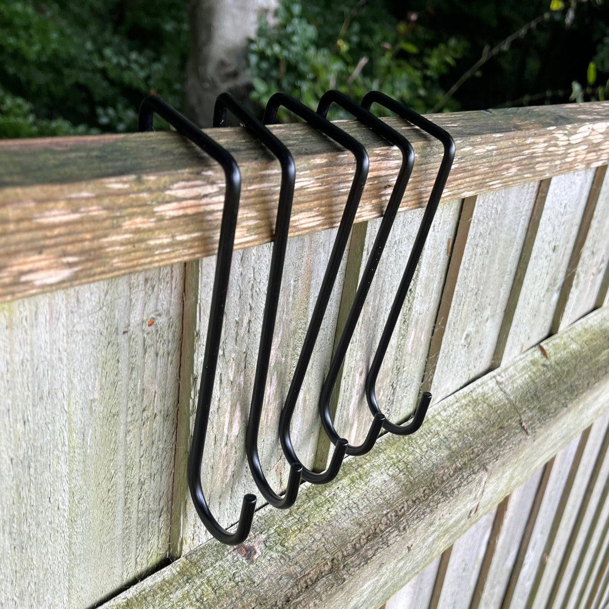 Garden Fence Panel Hooks (15cm) - Pack of 6