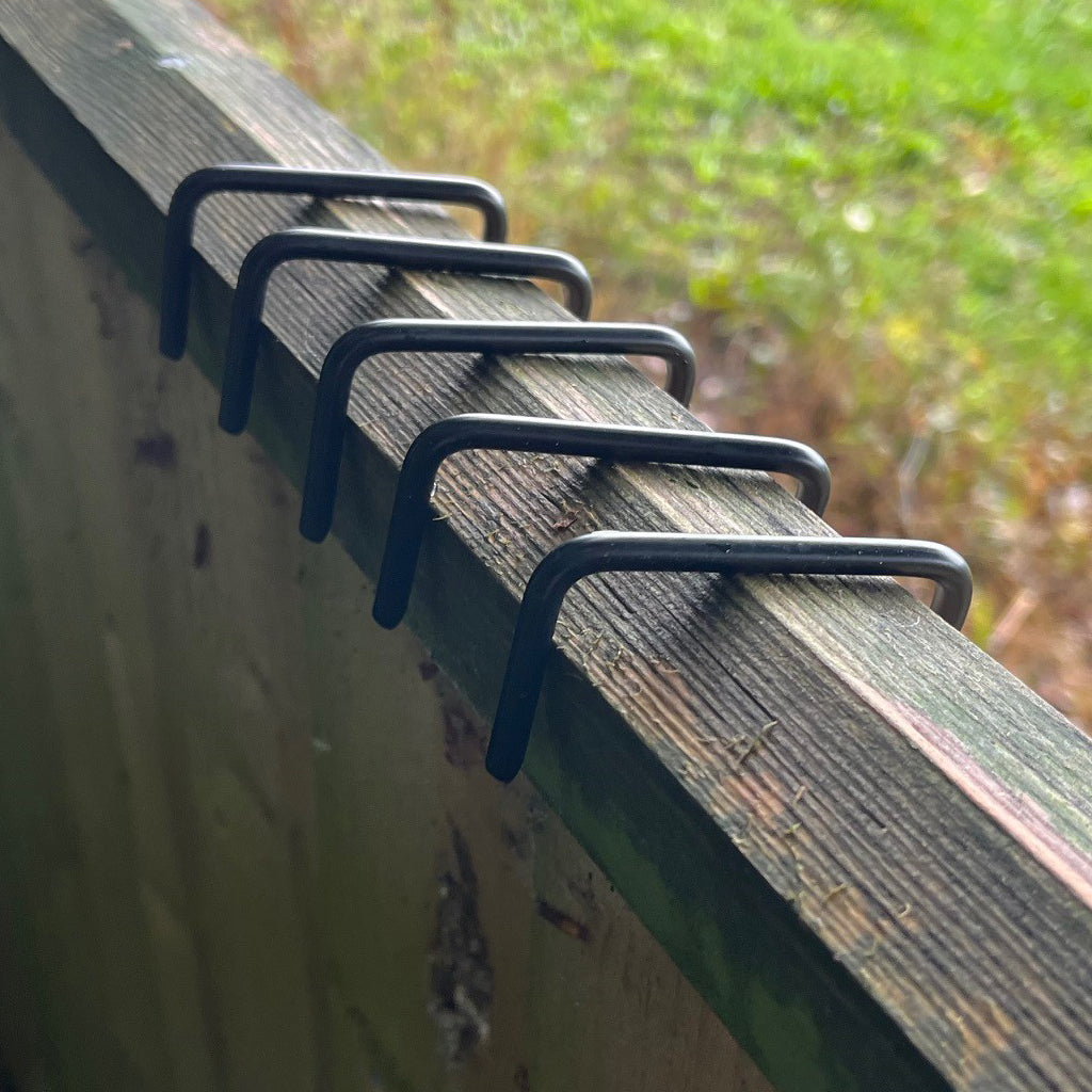 Garden Fence Panel Hooks (15cm) - Pack of 6