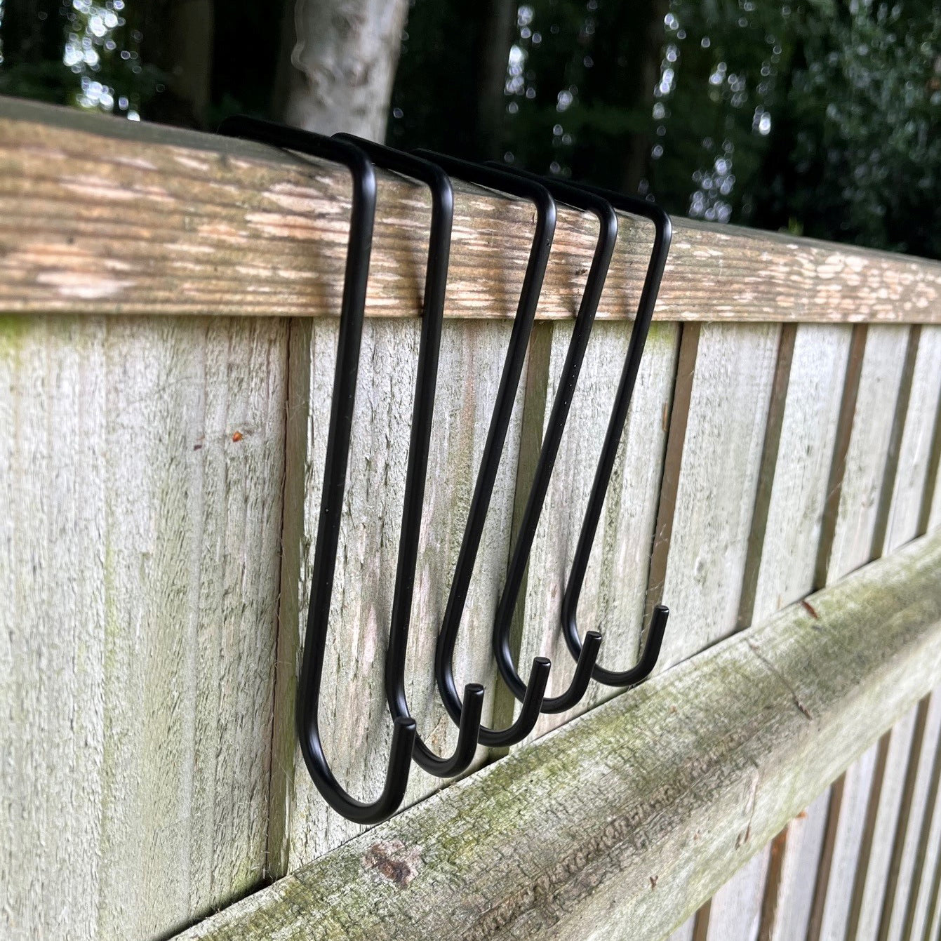Garden Fence Panel Hooks (15cm) - Pack of 12