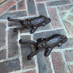 Cast Iron Dog Shape Boot Jack Vintage Wellington Boot Remover (Set of 2)