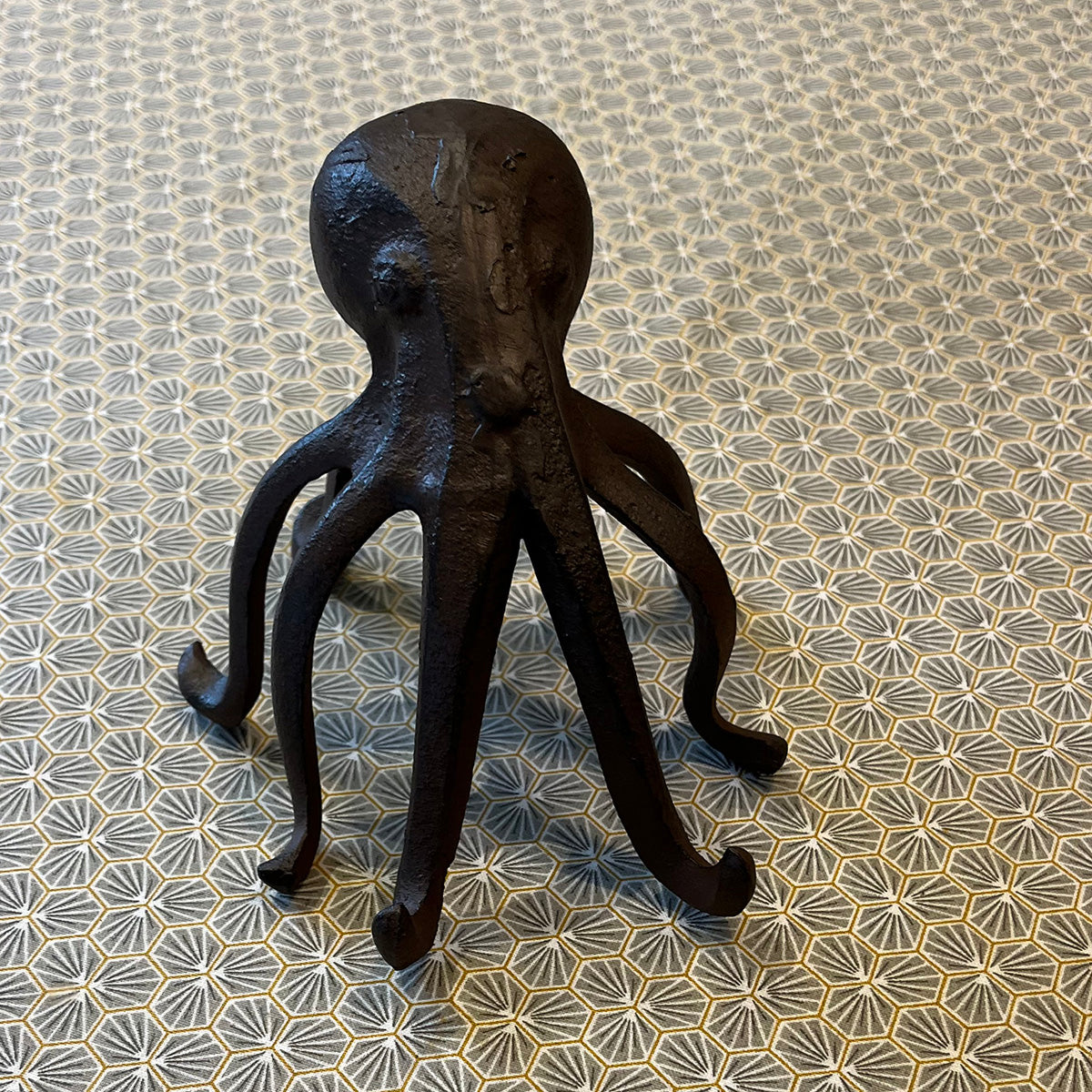 Cast Iron Octopus Shaped Mobile Smart Phone Holder Stand