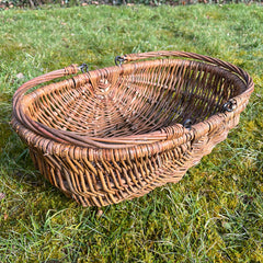 Natural Willow Wicker Garden Trug Basket