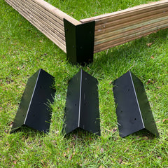Metal Raised Vegetable Bed Corner Brackets - Pack of 8