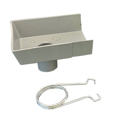 Fixings for 50mm Greenhouse Guttering Rainwater Pack