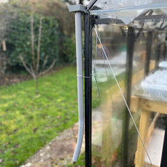 Greenhouse 50mm Guttering Rainwater Kit Downpipe - Pack of 2