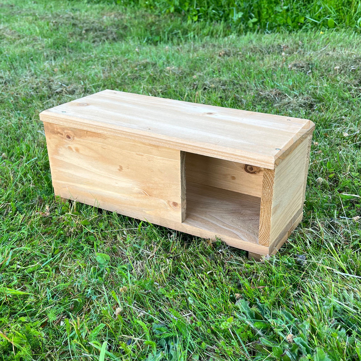 Wooden Hedgehog House Extension Anti Predator Tunnel
