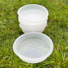 Bird Bath Water Dish for Metal Bird Feeding Stations (Set of 5)