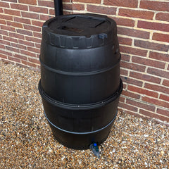 Rain Barrel Water Butt with Tap & Lid (170 Litre)
