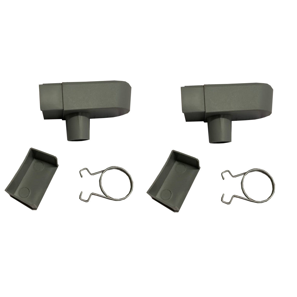 Pair of Fixings for 35mm Greenhouse Guttering Rainwater Pack