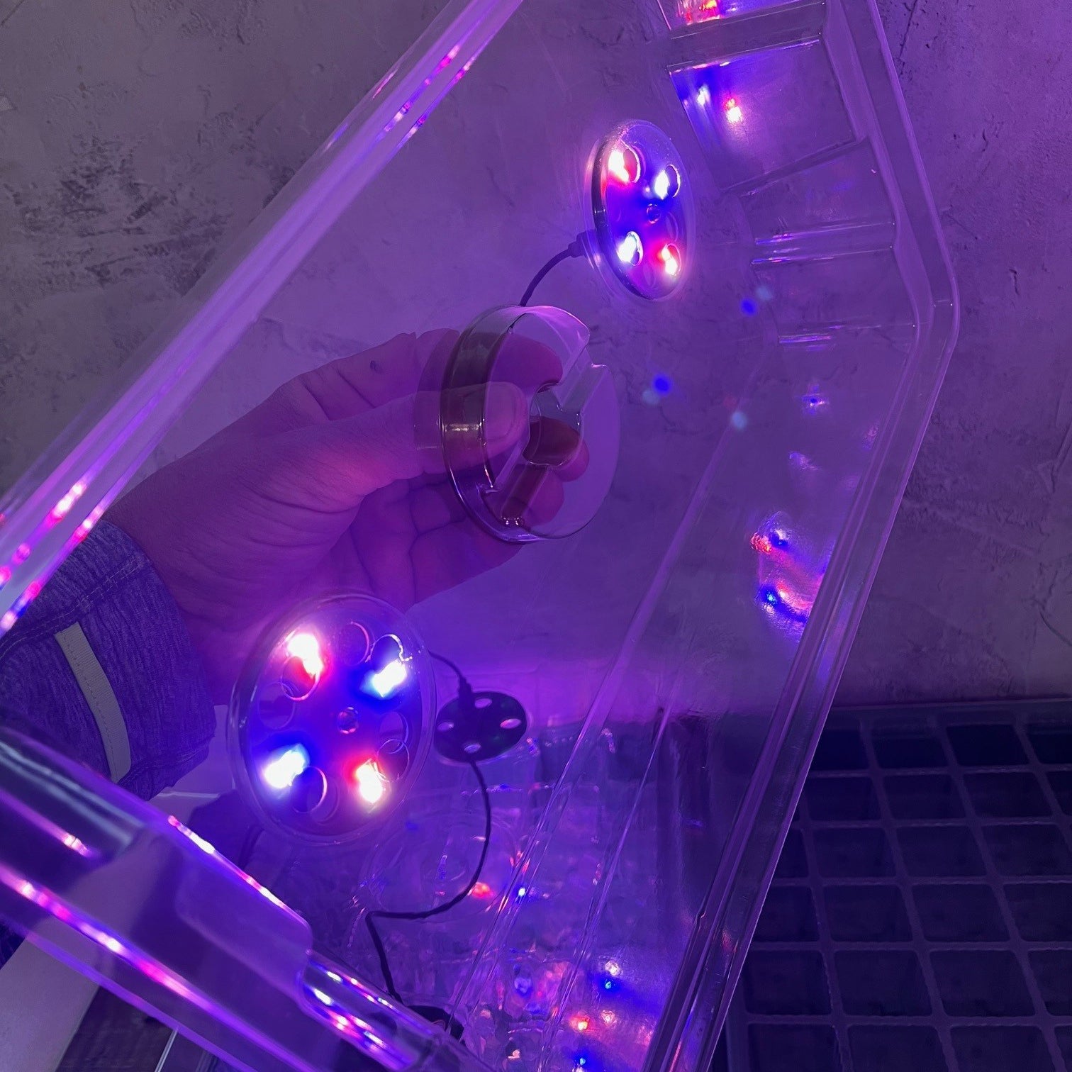 Plant Propagator 40 Cell Seed Tray Set with Full Spectrum USB Grow Lights - Pack of 2