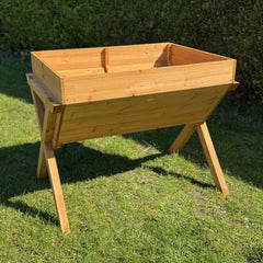 Veg-Trough Wooden Raised Vegetable Bed Planter (100cm)