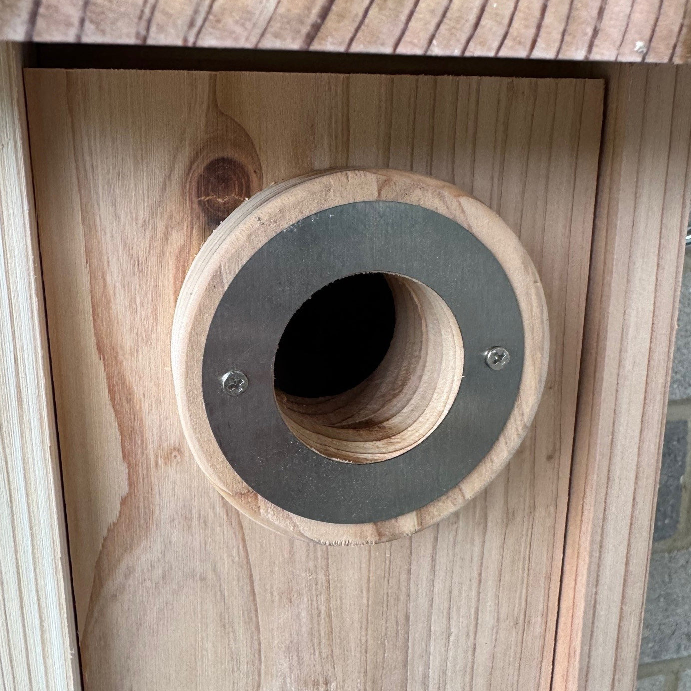 Premium Wooden Bird Nest Box House Predator Proof Entrance (Set of 2)