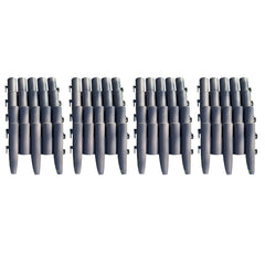 Plastic Log Roll Style Wood Effect Garden Lawn Edging (27.5cm x 24cm) - 16 Panels