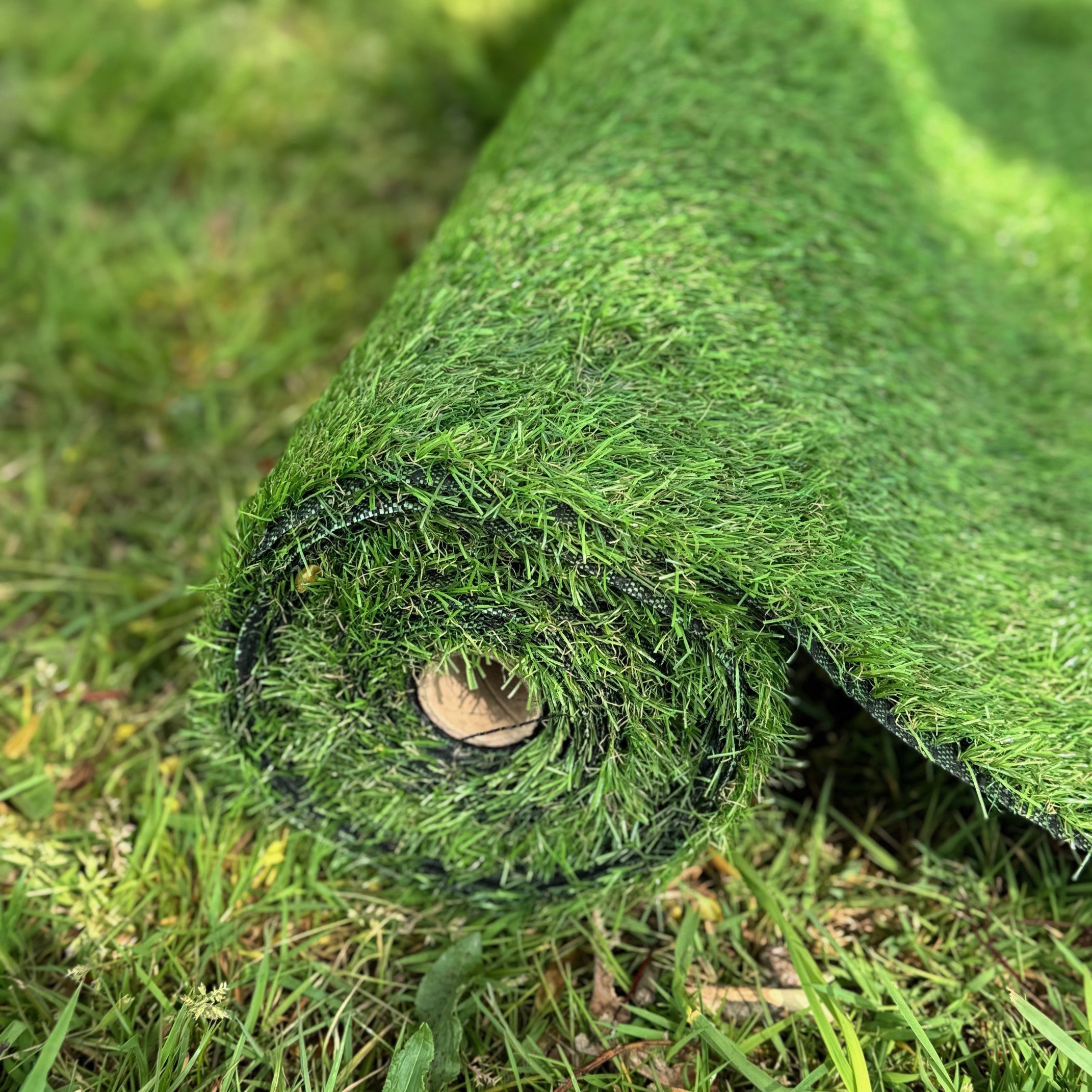 Artificial Lawn Grass Garden Turf with 20mm Pile (4m x 1m)