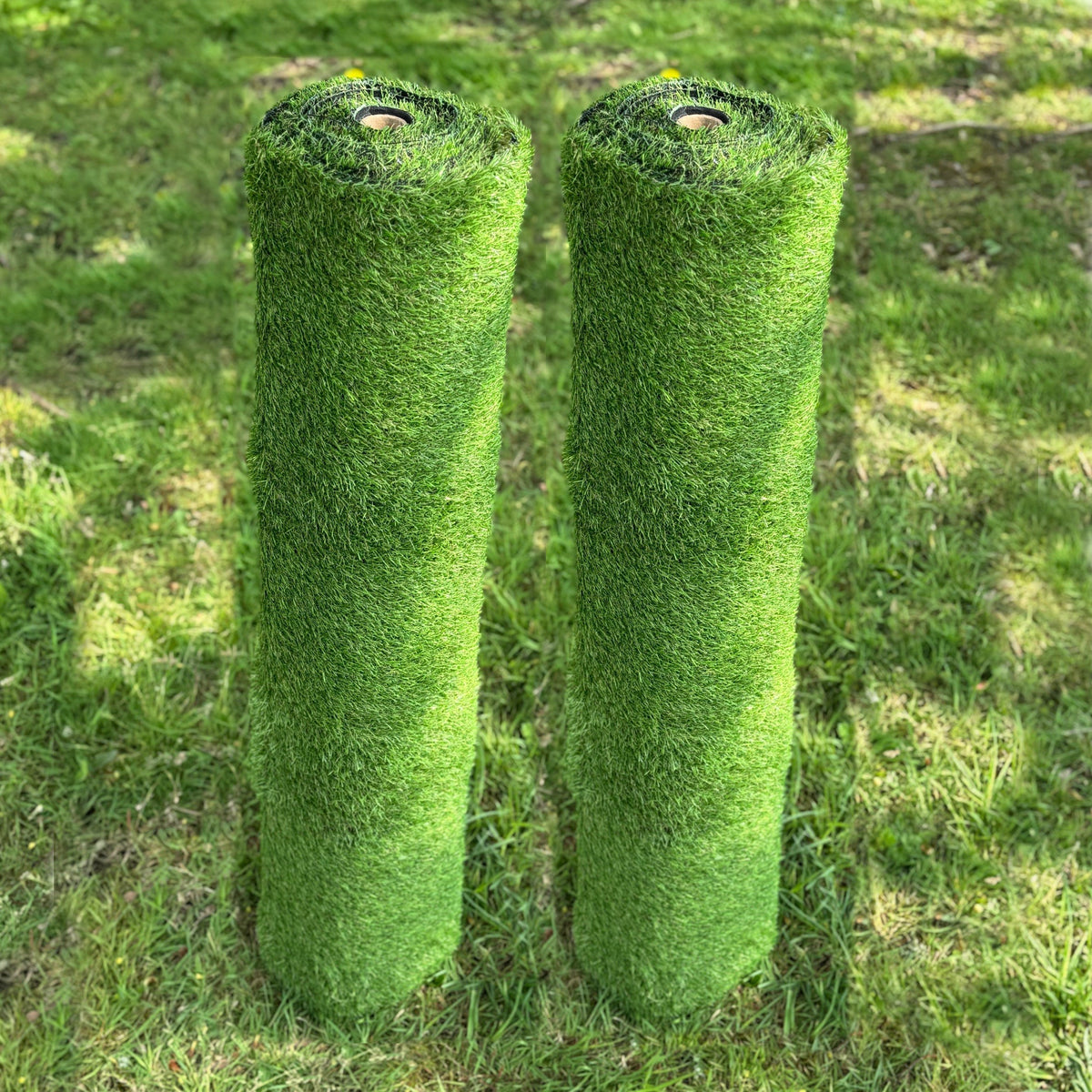 Artificial Lawn Grass Garden Turf with 20mm Pile (4m x 1m) -  2 Rolls