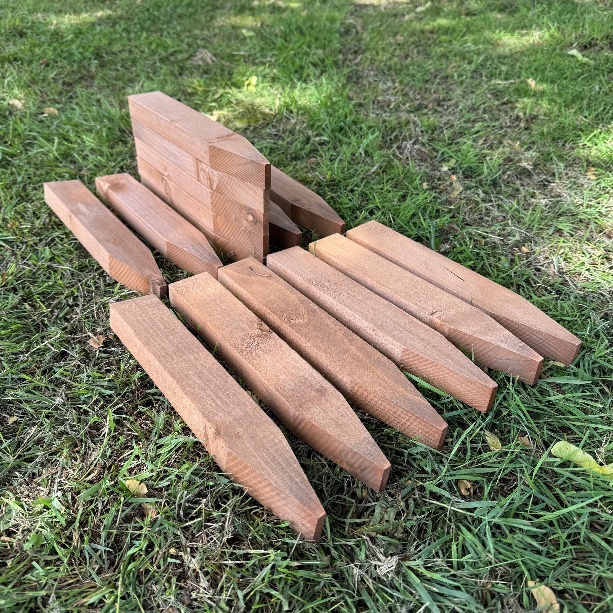 Wooden Garden Stakes (30cm) - Pack of 15