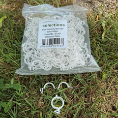 Garden Plant Support Plastic Clips Ideal for Tomatoes (25mm) - Pack of 100