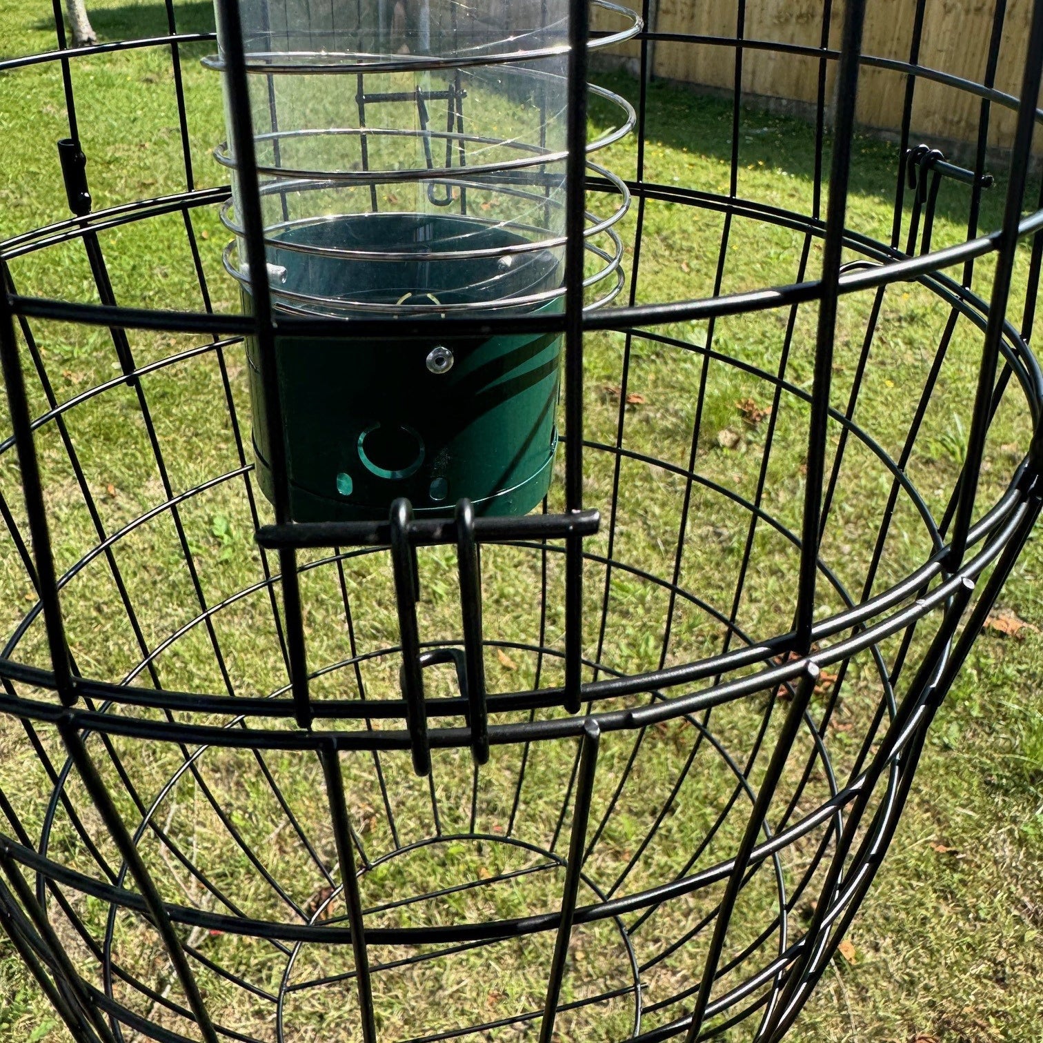 Large Squirrel Proof Hanging Bird Feeder Protection Cage