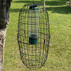 Large Squirrel Proof Hanging Bird Feeder Protection Cage