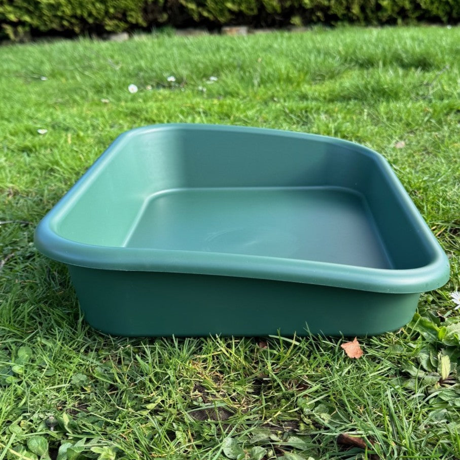 Large Green Plastic Garden & Greenhouse Potting Tray