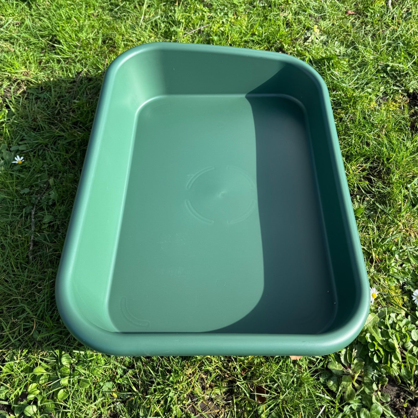 Large Green Plastic Garden & Greenhouse Potting Tray