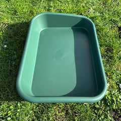 Large Green Plastic Garden & Greenhouse Potting Tray