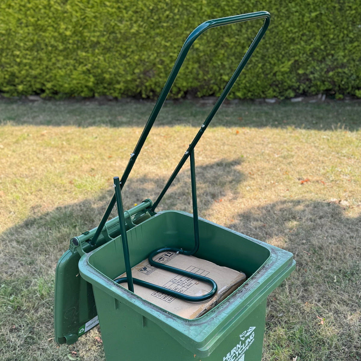 Wheelie Bin Contents Compressor Rubbish & Recycling Compactor
