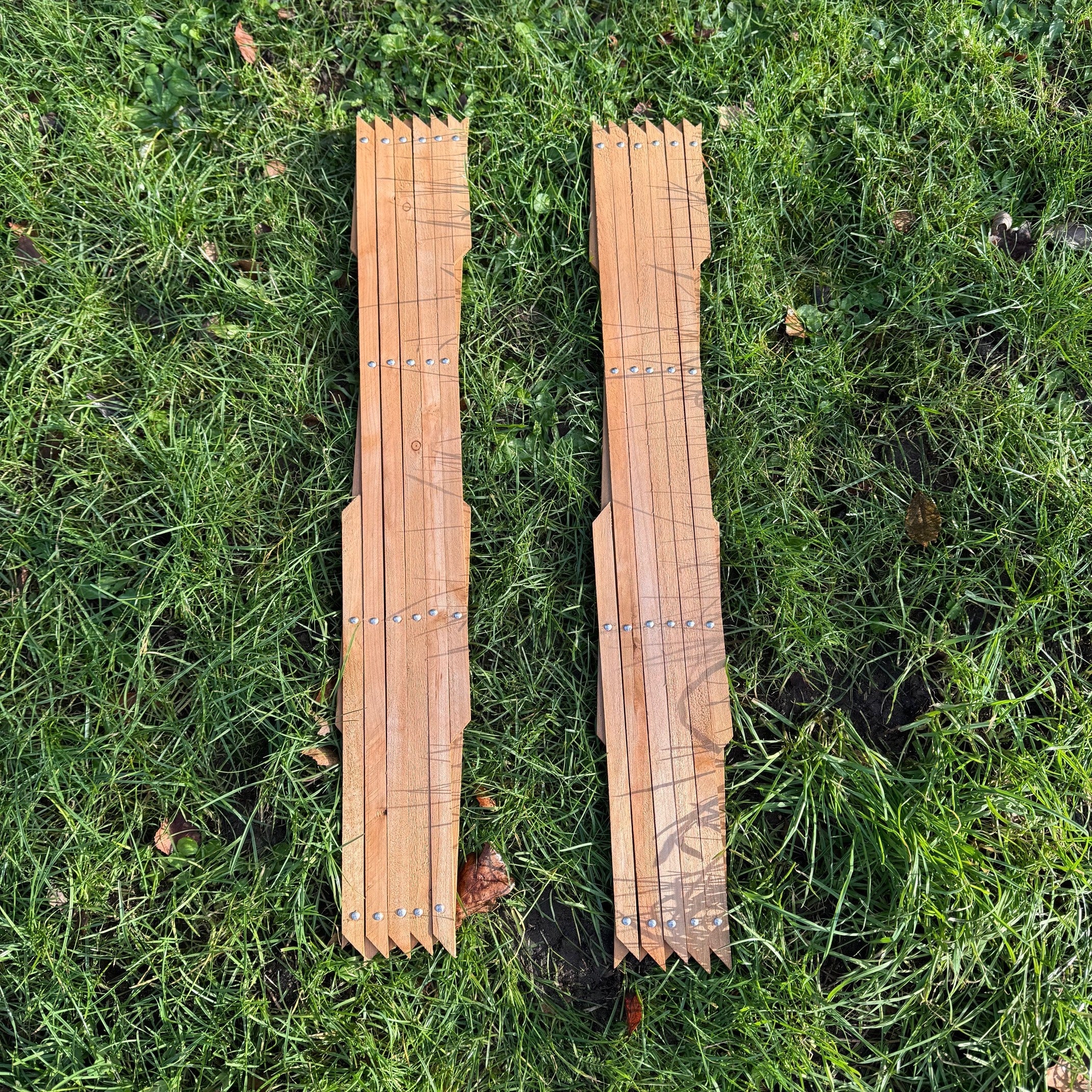 Expanding Wooden Garden Trellis (180cm x 60cm) -  Pack of 2