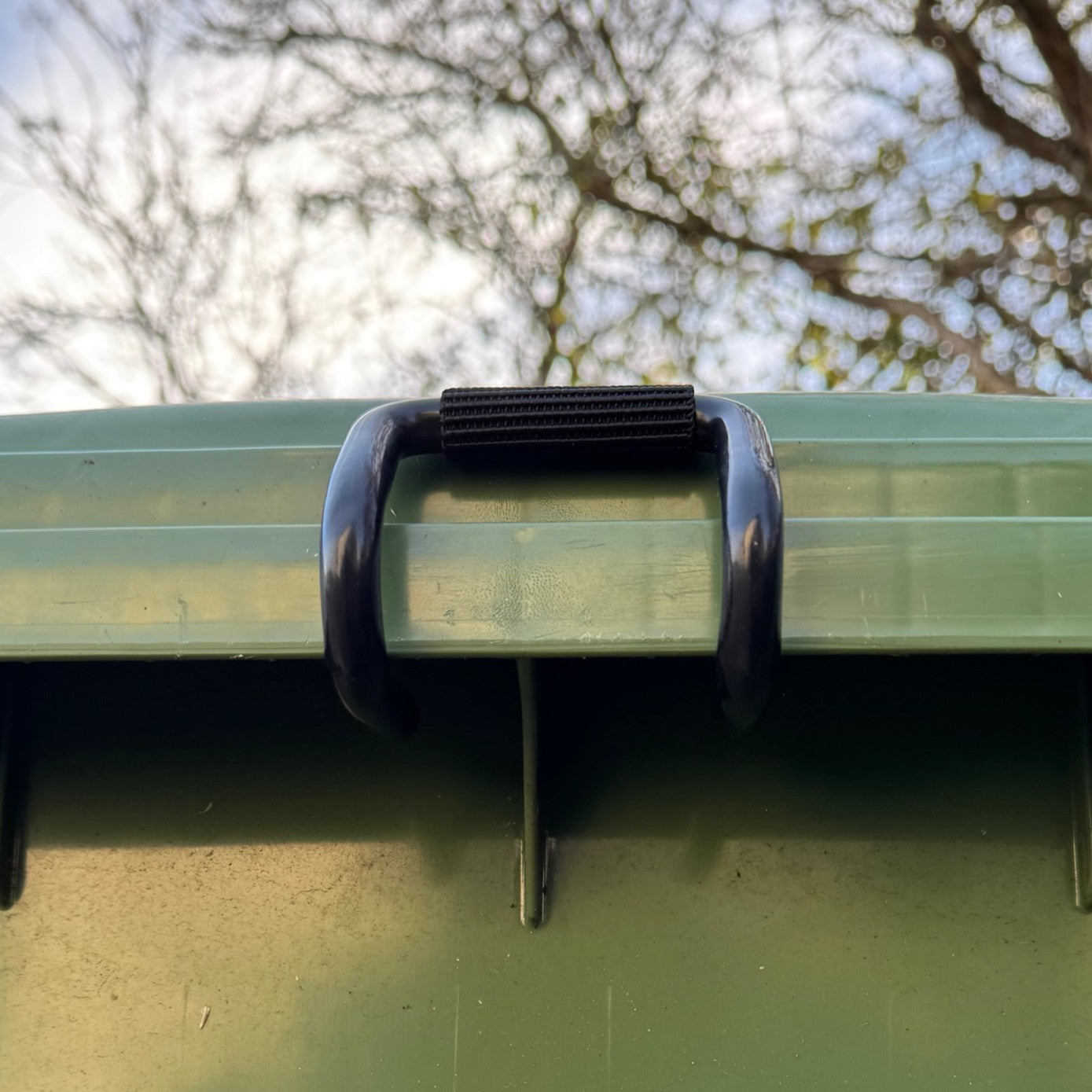 Wheelie Bin Lid Double Claw Security Lock Strap - Pack of 2