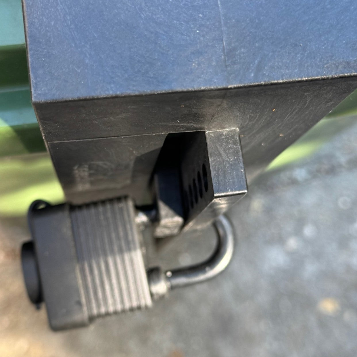 Wheelie Bin Tough Plastic Security Lock with Padlock