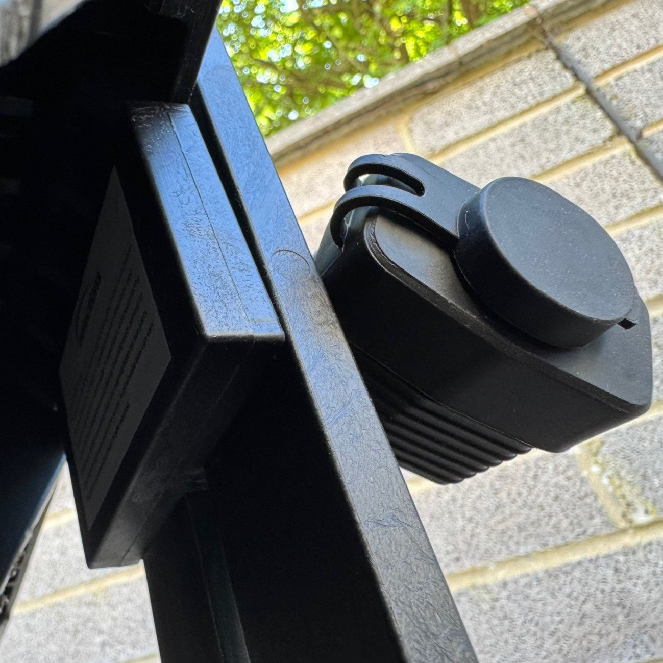 Wheelie Bin Tough Plastic Security Lock with Padlock
