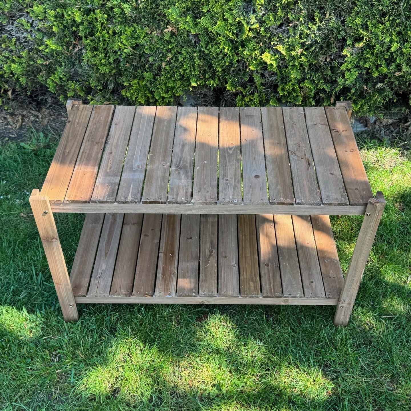 Wooden Framed Polycarbonate Apex Cold Frame & Stand