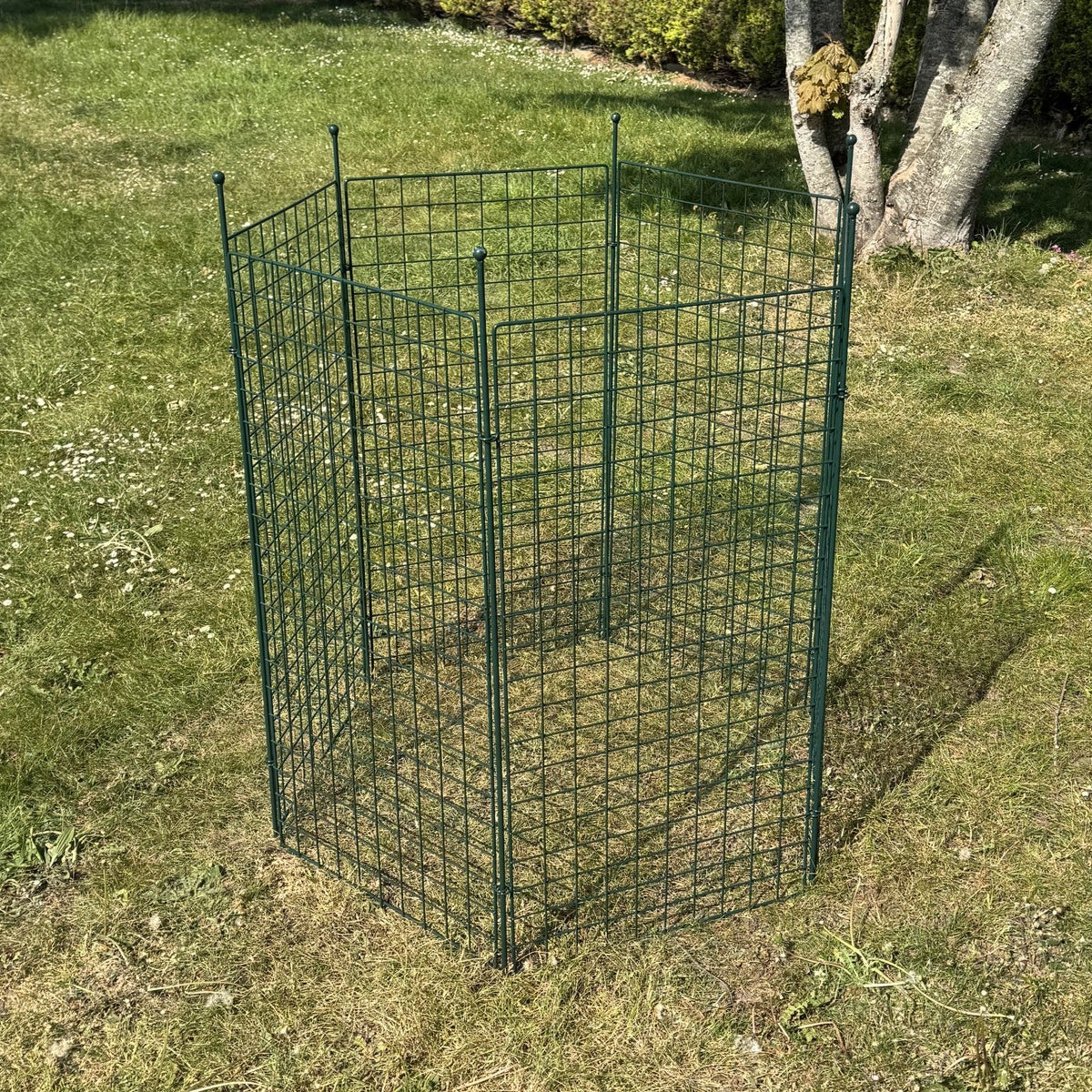 Wire Mesh Garden Leaf Composter Bin (100cm x 90cm)