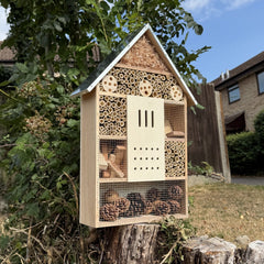 Large Wooden Insect, Butterfly, Bug & Bee House for the Garden
