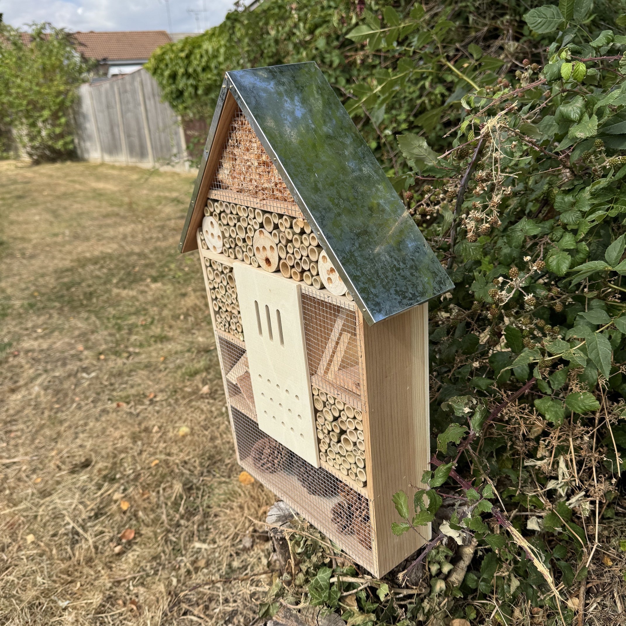 Large Wooden Insect, Butterfly, Bug & Bee House for the Garden