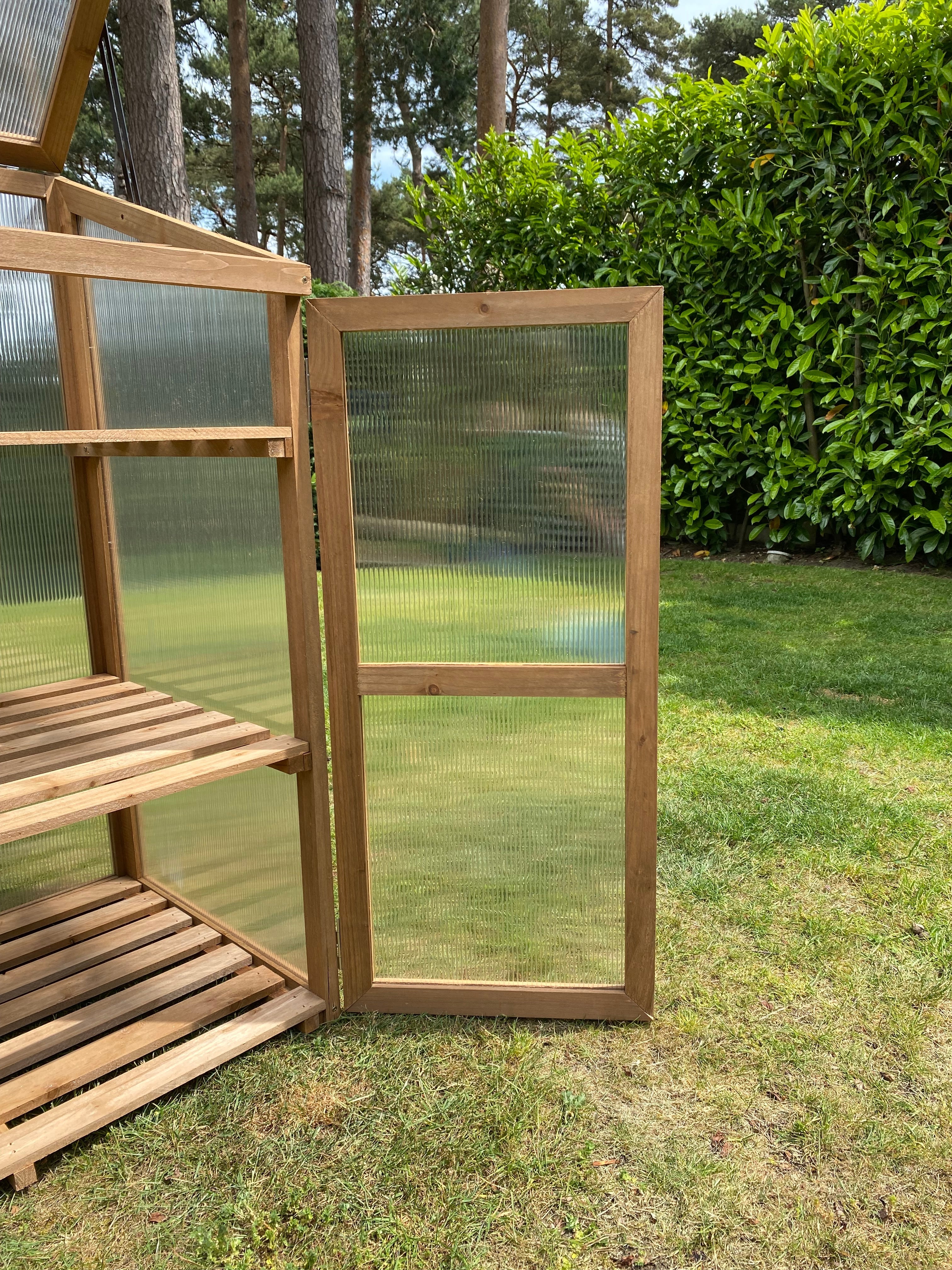 Replacement Door Panel for Selections Wooden Growhouse