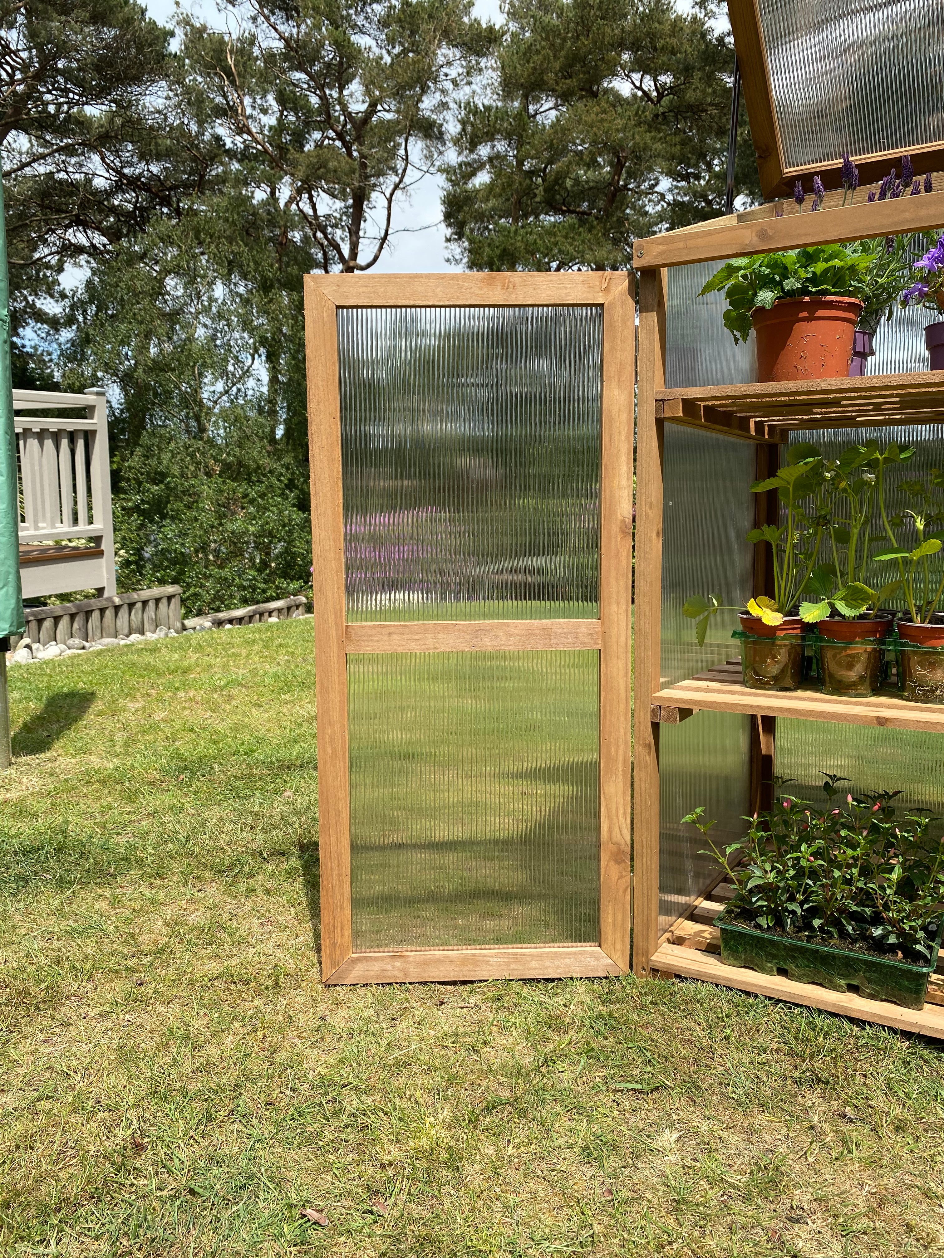 Replacement Door Panel for Selections Wooden Growhouse