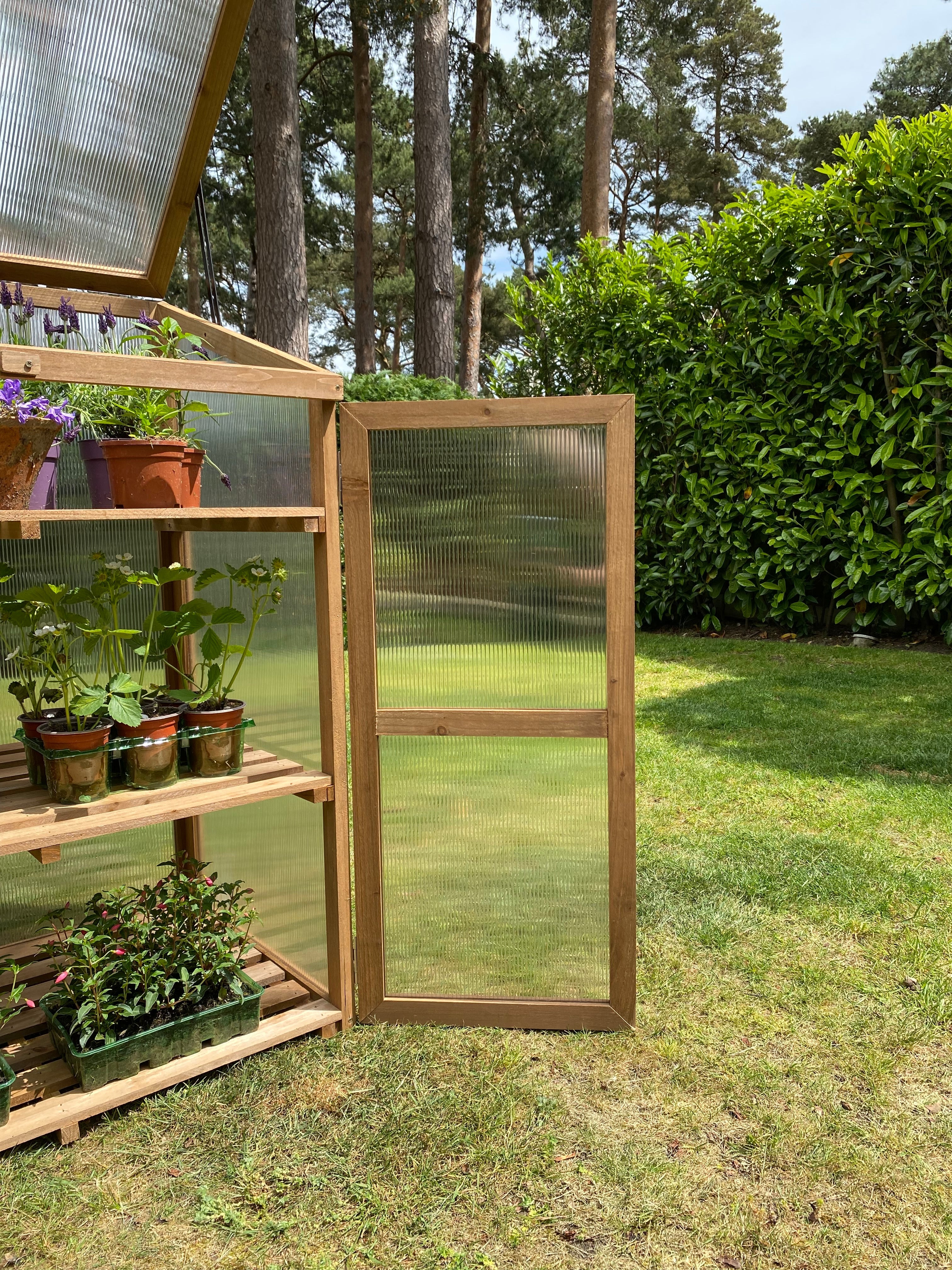 Replacement Door Panel for Selections Wooden Growhouse