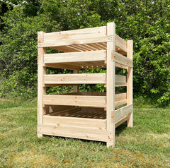 Traditional Wooden Apple Storage Rack (5 Drawer)