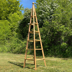 Wooden Garden Obelisk Plant Support for Climbers (1.9m tall)