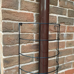 Large Metal Tube Trellis Semi Circular for Drainpipes - Pack of 2