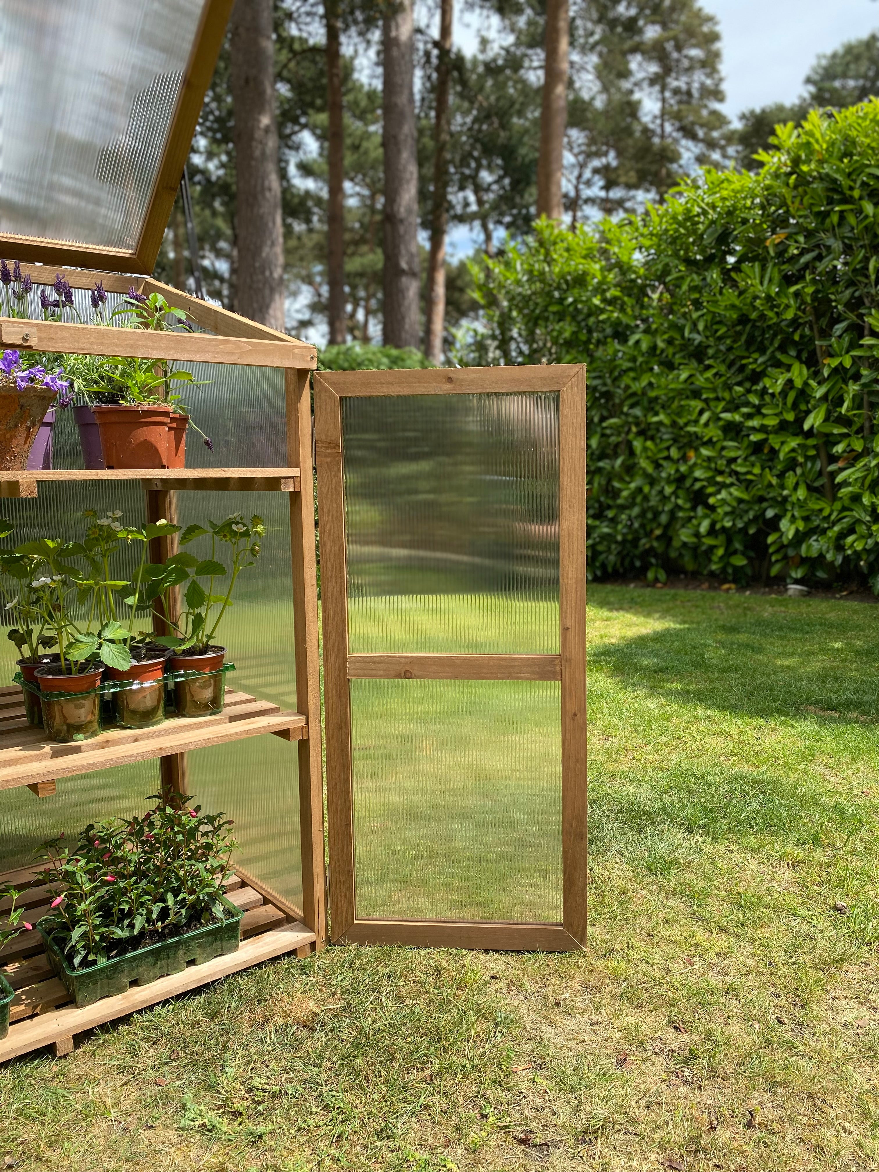 Replacement Door Panel for Selections Wooden Growhouse
