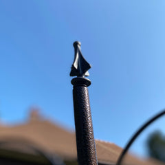 Decorative Rubber Top Finial for Bird Feeding Stations